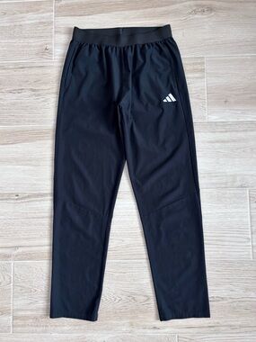 Adidas Tapered Athletic Workout Pants Black XL